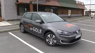 VW e-Golf 35.8 kWh test drive