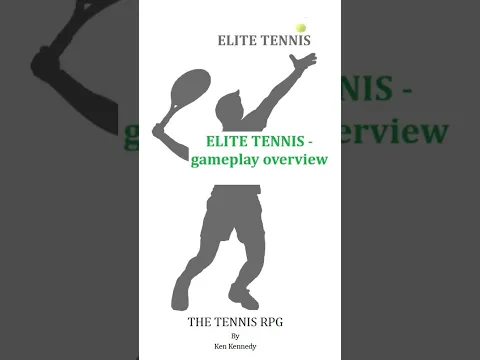 ELITE TENNIS - gameplay overview