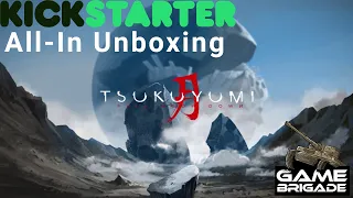 Tsukuyumi: Full Moon Down (Second Edition) - Kickstarter All-In Unboxing!