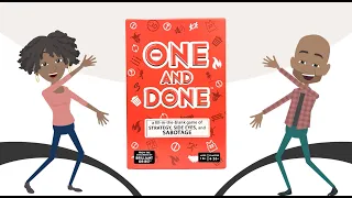 How To Play One and Done: A Fill-In-The-Blank Game of Strategy, Side Eyes, and Sabotage!
