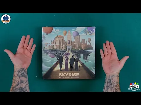 UNBOXING SKYRISE - Board Game - #indabox