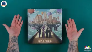 UNBOXING SKYRISE - Board Game - #indabox