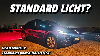 Tesla ModelY Standard Range LED Licht und Kamera Ausleuchtung. #elektroauto #tesla