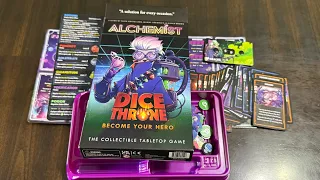 Dice Throne: Alchemist - Unbox & My First Look at this Flexible Flinger of Formulas & Philters+