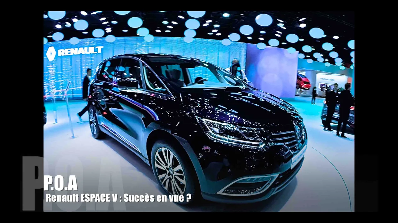 Renault Espace V, succès en vue ?