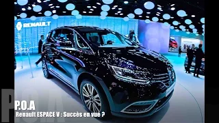 Renault Espace V, succès en vue ?