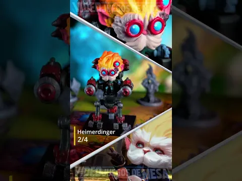Las MINIATURAS de Mech vs Minions #shorts #leagueoflegends #juegosdemesa