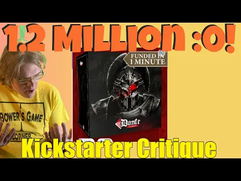 Dante Inferno - Kickstarter Critique Review