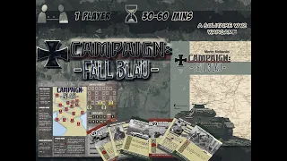 Campaign Fall Blau - How to Play