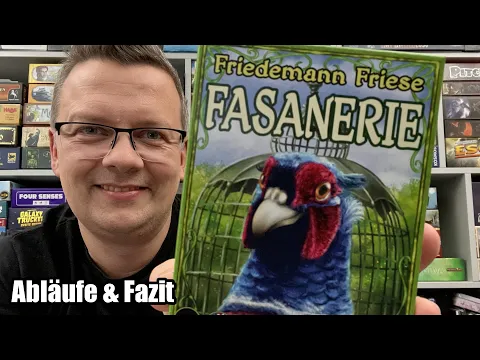 Fasanerie (2F) Kartenspiel für 2 Personen - mit zwei Boxen für 3 - 4 Personen, ... (Abläufe & Fazit)