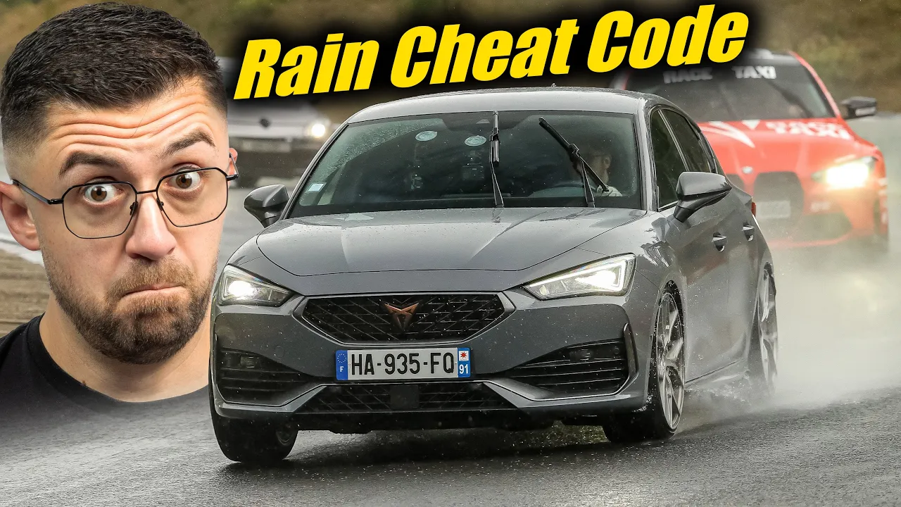 Nürburgring Rain Domination! 455hp Hybrid Turbo Cupra Leon🔥