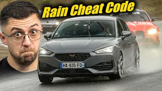 Nürburgring Rain Domination! 455hp Hybrid Turbo Cupra Leon🔥