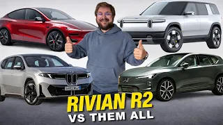 It All Comes Down To This For Rivian! R2 vs Model Y vs iX3 vs EX60 vs GLC