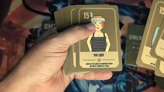 Unboxing Omerta (English) by Indian Meeple