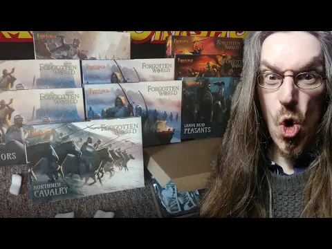 Forgotten World Fireforge Games Kickstarter Unboxing, Complete Review and Sizing up