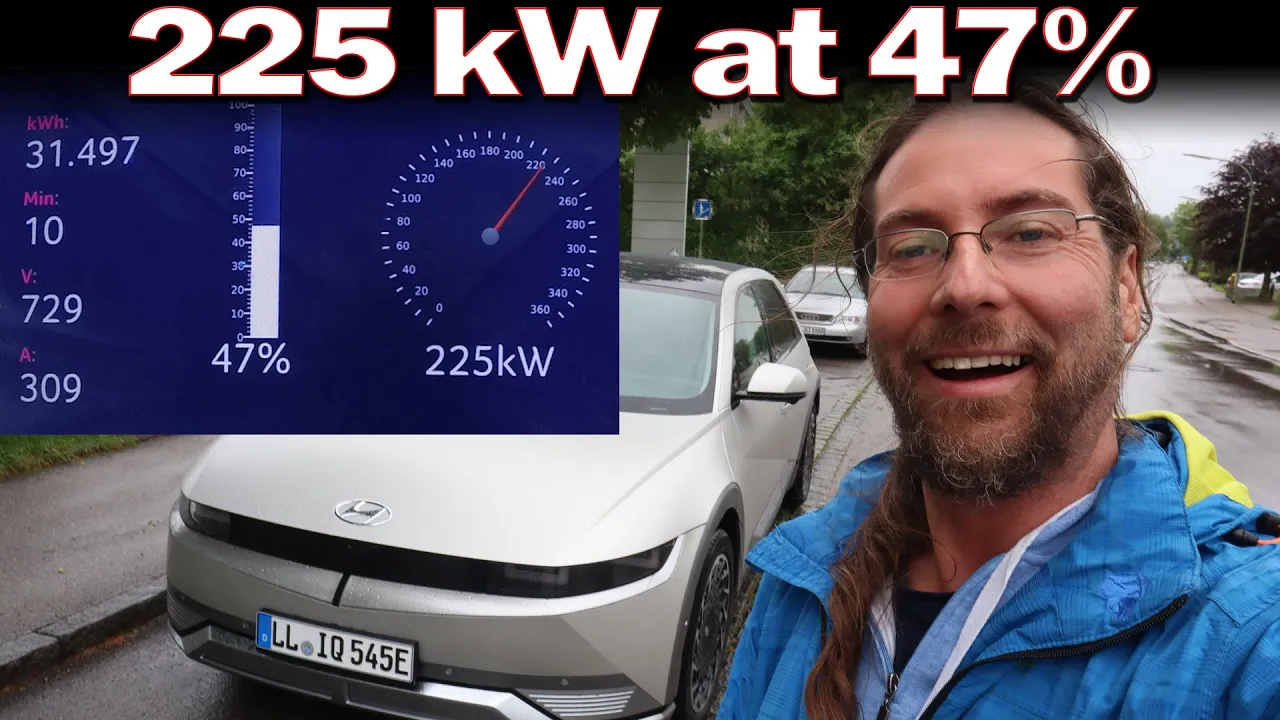 Ioniq 5 - Charging 6-100% at Ionity