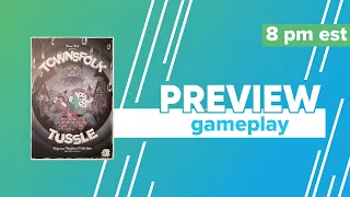 Townsfolk Tussle Odd Jobs & Foul Neighbors Kickstarter Preview Gameplay & First Impressions
