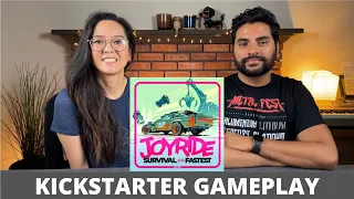 Joyride: Survival of the Fastest - Kickstarter Playthrough