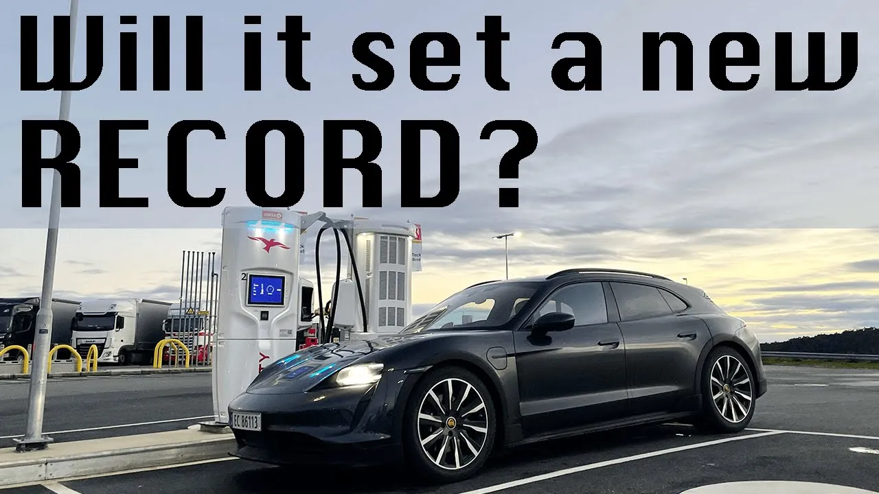 Porsche Taycan 4 Cross Turismo | 615km Range Test (NHSR)