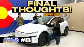 The Tesla Model Y Drove Us 2,000 Miles: Here's Why It Sucks (And DOESN'T) | Hands-Free 2000 Finale