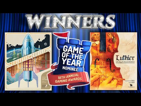 19th Dice Tower Awards - Winners Reaction!