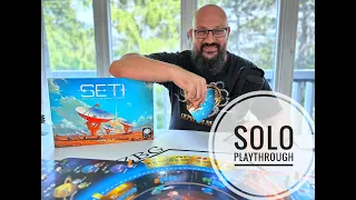 SETI board game | SOLO | Playthrough