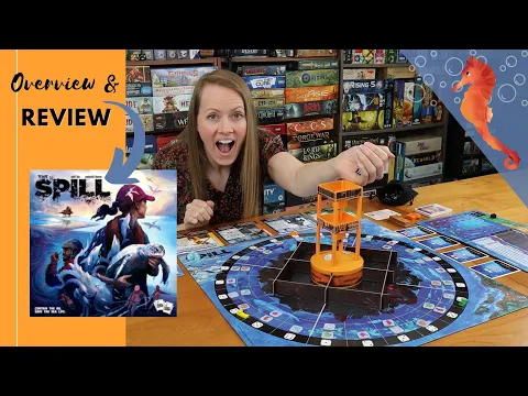 THE SPILL | A Cooperative Dice-Tower Game | Overview & Review