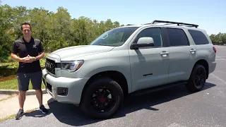 Is the 2021 Toyota Sequoia TRD Pro worth the price?