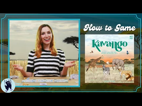 How to Play Kavango | New Board Game | How to Game with Becca Scott