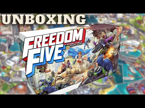 Freedom Five The Board Game | What's in the Box?!