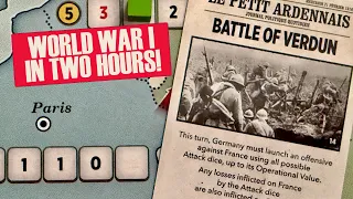 Fight World War 1 in Two Hours! | La Der Des Ders Overview | Solo & 2-Player Board Wargame