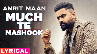 Muchh Te Mashook (Lyrical) | Amrit Maan | JSL | Latest Punjabi Songs 2020 | Speed Records