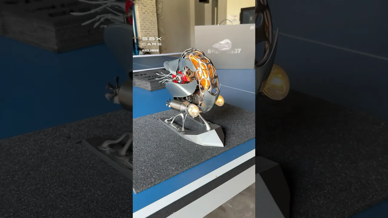 $1,000 DIY Bionic Creature! 😱 #nautilus #DIY #bionic