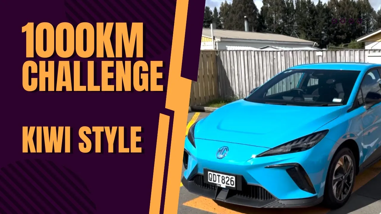MG4 51kWh 1000km test - Kiwi style!