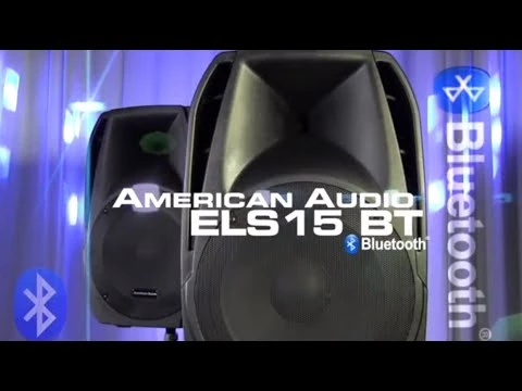 Product video thumbnail for American Audio ELS15BT Powered Speaker Pair with Wireless Connectivity