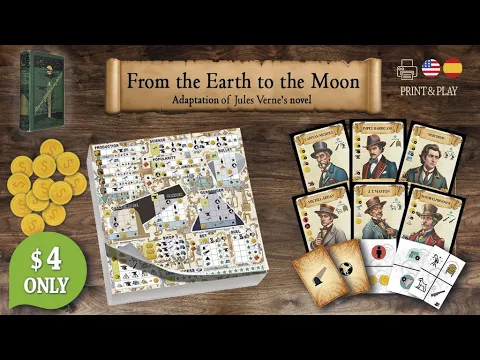 De la Tierra a la Luna - 11 de septiembre lanzamiento en Kickstarter