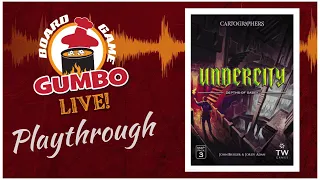 Cartographers Heroes: Undercity map pack playthrough (4p)