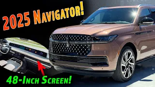 The 2025 Lincoln Navigator Gets Big Screens & A Trick Tailgate!