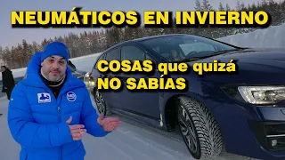 NEUMÁTICOS DE INVIERNO: CÓMO FUNCIONAN y por qué PODRÍAN CAMBIARLO TODO para bien... EN INVIERNO