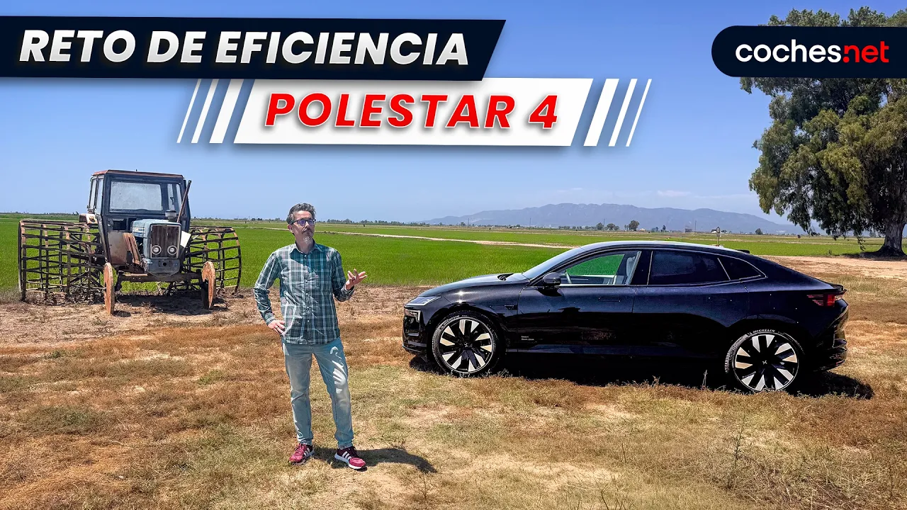 Ofrecido por Polestar: Reto de Eficiencia con Polestar 4 | coches.net