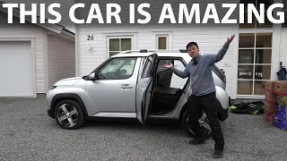 Hyundai Inster banana box test