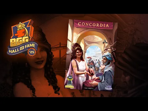Concordia: 2025 BoardGameGeek Hall of Fame Inductee