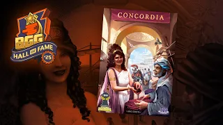 Concordia: 2025 BoardGameGeek Hall of Fame Inductee