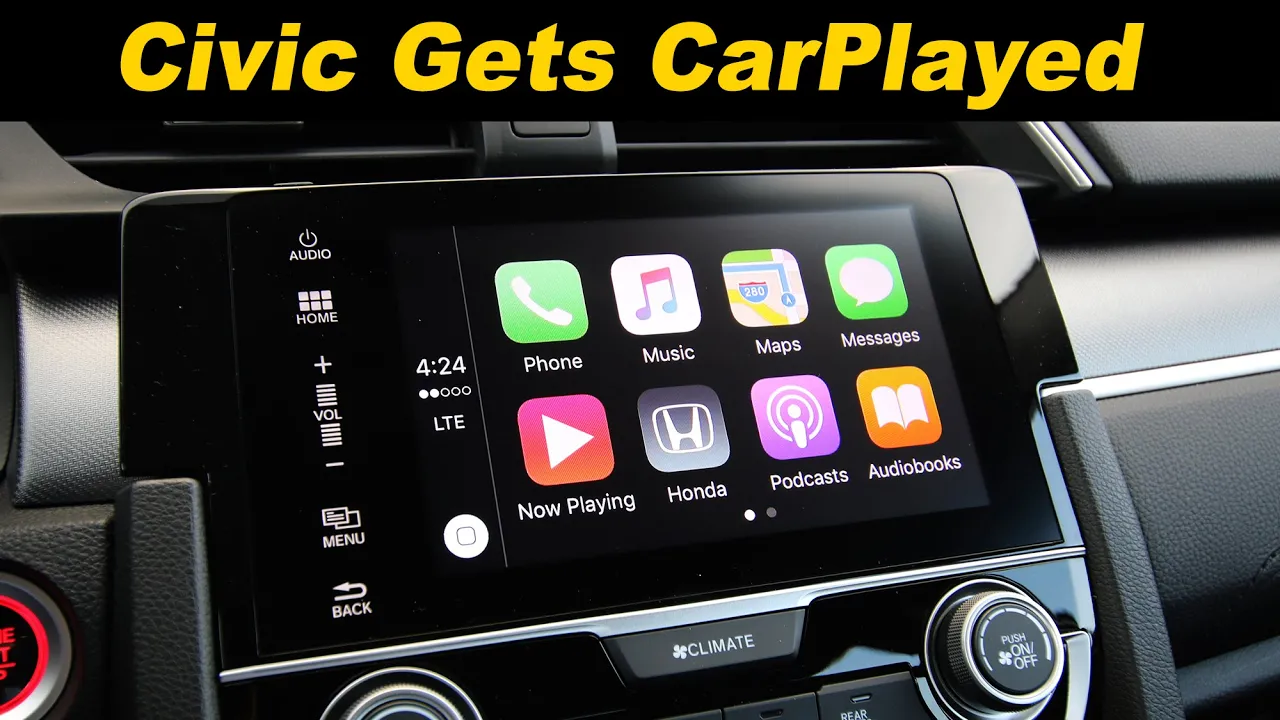 2016 Honda Civic Infotainment Review With CarPlay & Android Auto