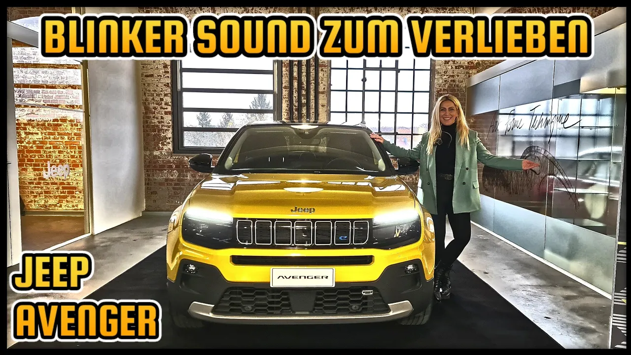 Bezahlbar & Schön JEEP AVENGER mit MEGA Blinker Geräusch! #elektroauto #electriccar