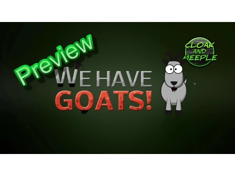 Preview, We Have Goats!
