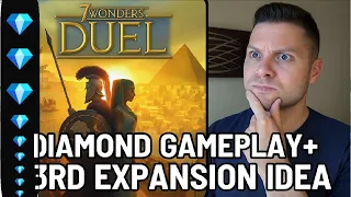 7 Wonders Duel Gameplay Analysis + 3rd expansion