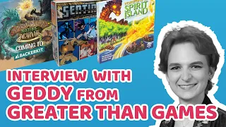 Interview with Geddy from GtG (Spirit Island, Sentinels of The Multiverse)