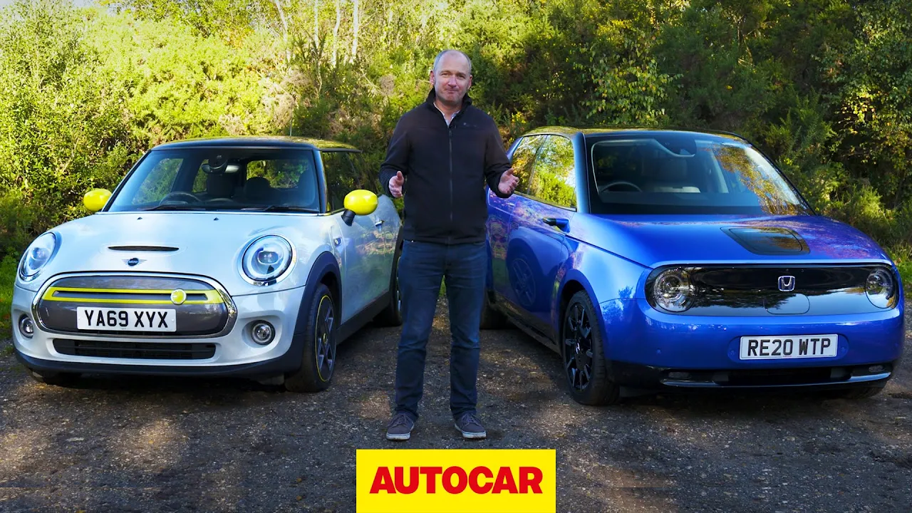 Honda E vs Mini Electric review | Funky EVs head to head | Autocar