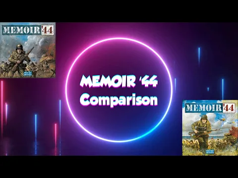 Memoir '44 Comparison - with Tom Vasel